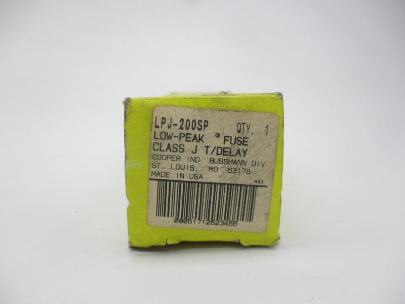 BUSSMANN LPJ-200SP 600VAC 200A (YL/YL) NSMP