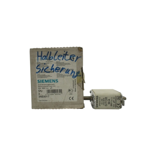 SIEMENS 3NE8017 660VAC 50A (PKG OF 5) NSMP