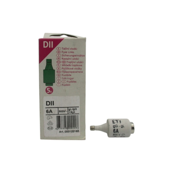 ETI DII 500V 6A (PKG OF 5) NSMP