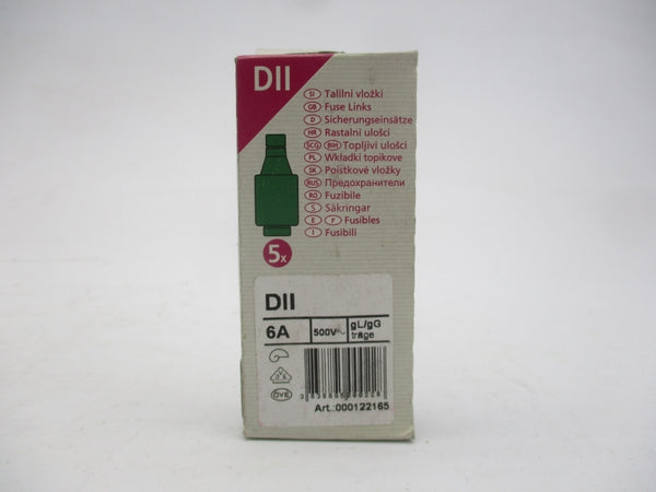 ETI DII 500V 6A (PKG OF 5) NSMP
