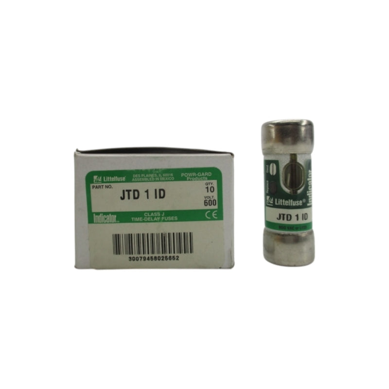 LITTELFUSE JTD1ID 600VAC 1A (PKG OF 10) (WH/GR) NSMP