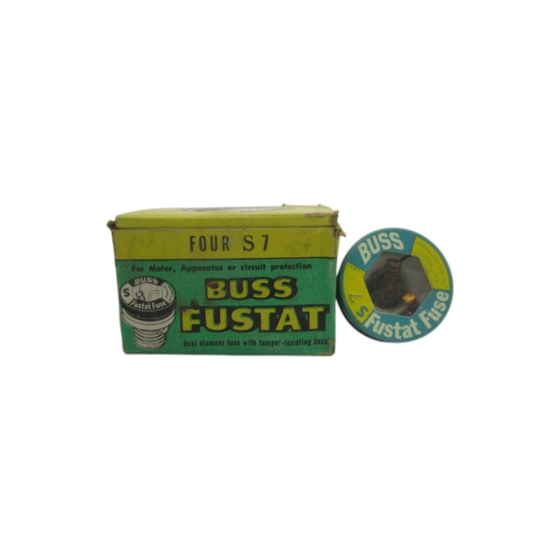 BUSSMANN S7 125VAC 7A (PKG OF 4) (GR/BL) NSMP