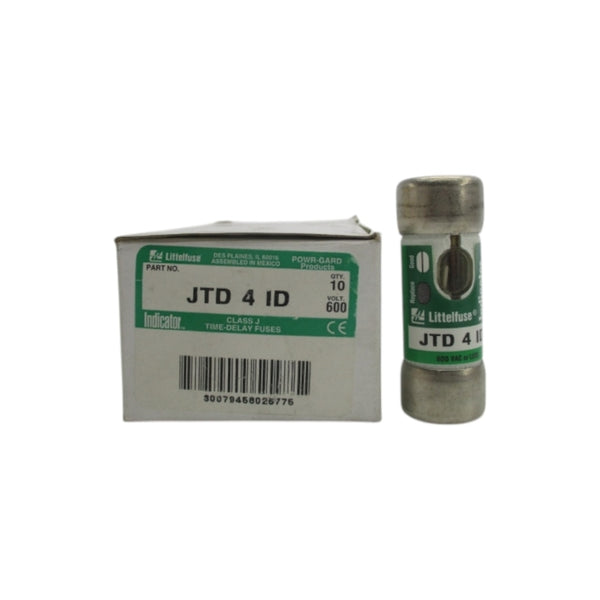 LITTELFUSE JTD4ID 600VAC 4A (PKG OF 10) (WH/GR) NSMP