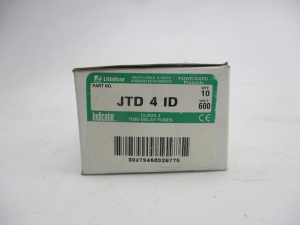 LITTELFUSE JTD4ID 600VAC 4A (PKG OF 10) (WH/GR) NSMP