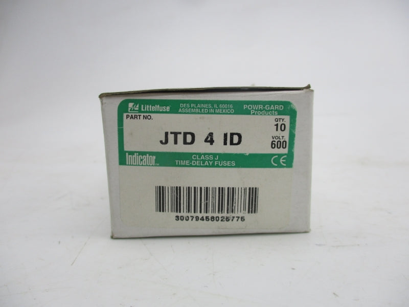 LITTELFUSE JTD4ID 600VAC 4A (PKG OF 10) (WH/GR) NSMP