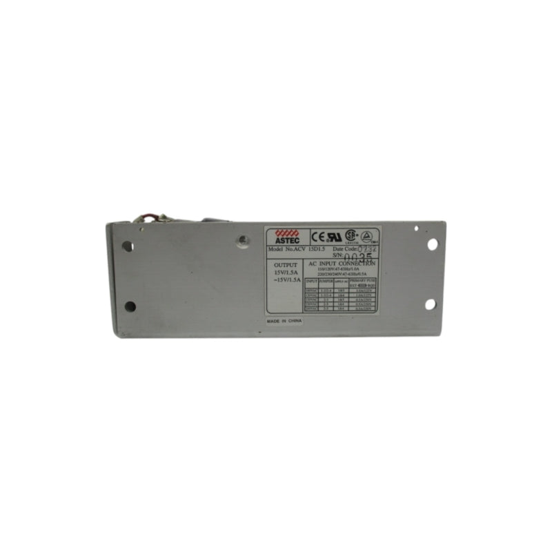 ASTEC ACV15D1.5 110/120V 1.0A NSNP