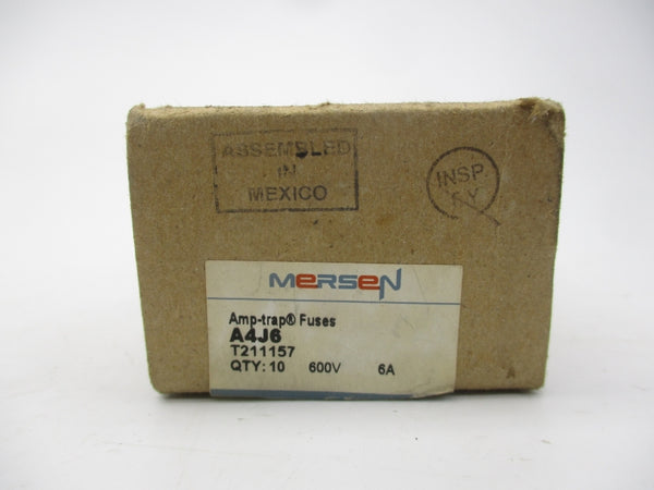MERSEN A4J6 600VAC 6A (PKG OF 10) NSMP