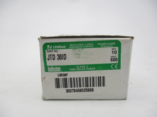 LITTELFUSE JTD30ID 600VAC 30A (PKG OF 10) (WH/GR) NSMP