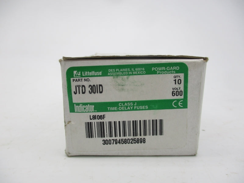 LITTELFUSE JTD30ID 600VAC 30A (PKG OF 10) (WH/GR) NSMP