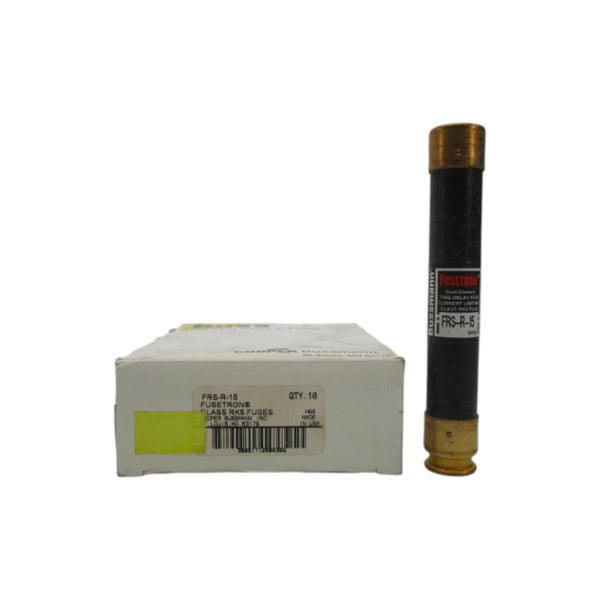 BUSSMANN FRS-R-15 600VAC 15A (PKG OF 10) (WH/BLK) NSMP
