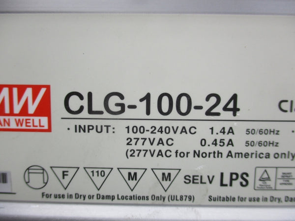 MEAN WELL CLG-100-24 100-240VAC 1.4A UNMP