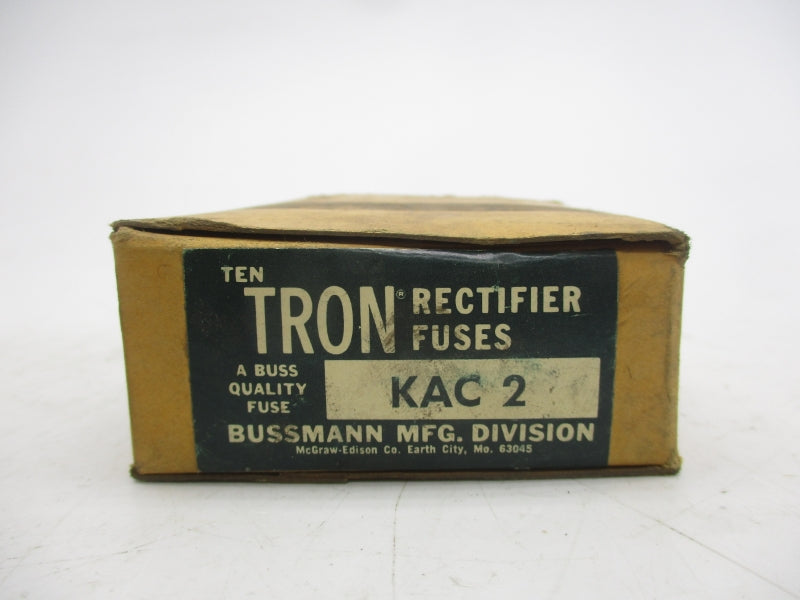 BUSSMANN KAC2 250VAC 2A (PKG OF 10) (BR/BR) NSMP