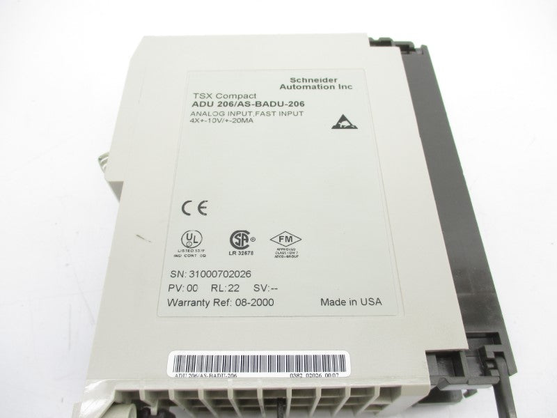 SCHNEIDER ELECTRIC ADU-206/AS-BADU-206 10V NSMP