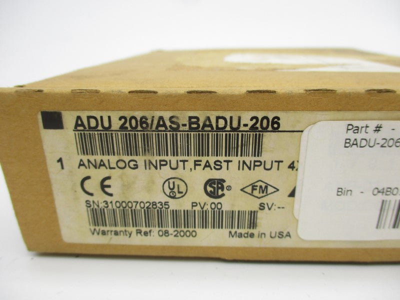 SCHNEIDER ELECTRIC ADU-206/AS-BADU-206 10V NSMP