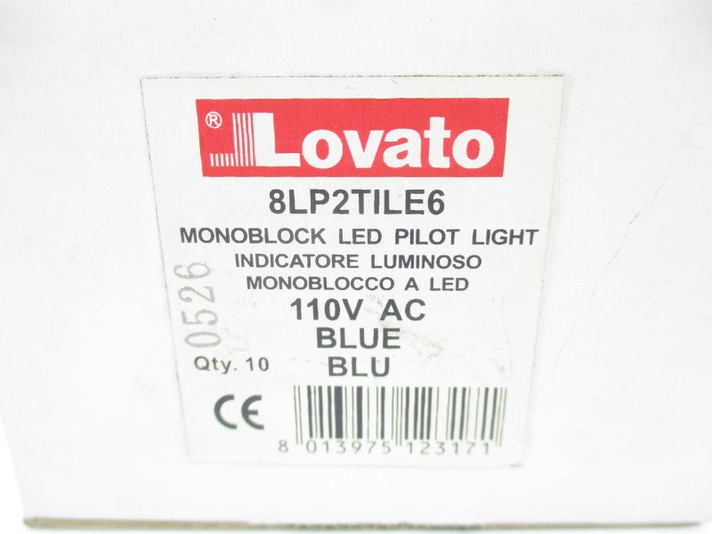 LOVATO 8LP2TILE6 110VAC (PKG OF 10) NSMP
