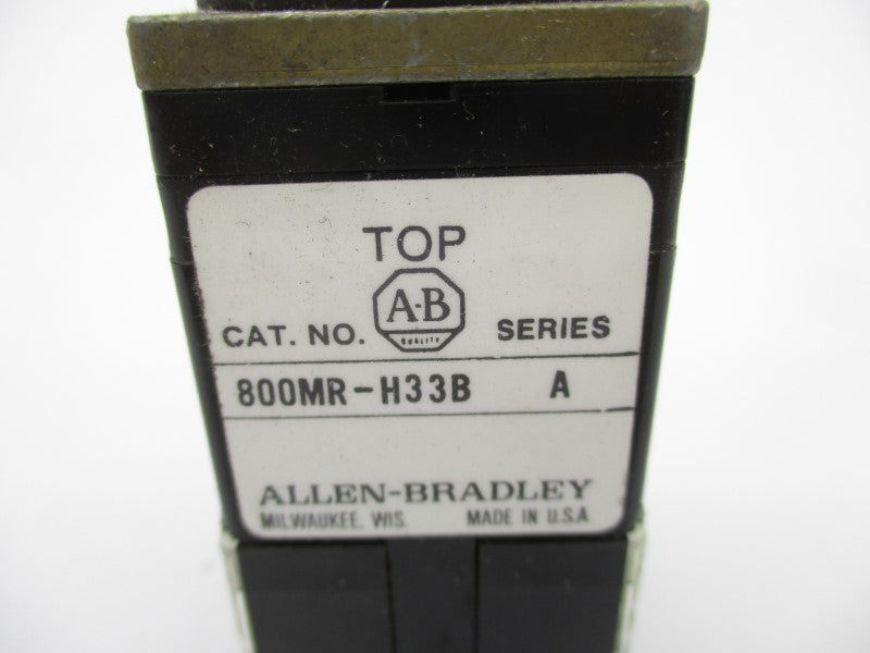 ALLEN BRADLEY 800MR-H33B SER. A 300VAC NSNP