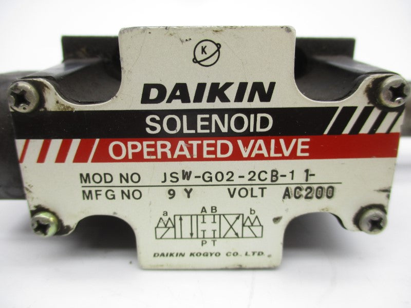 DAIKIN JSW-G02-2CB-1 UNMP