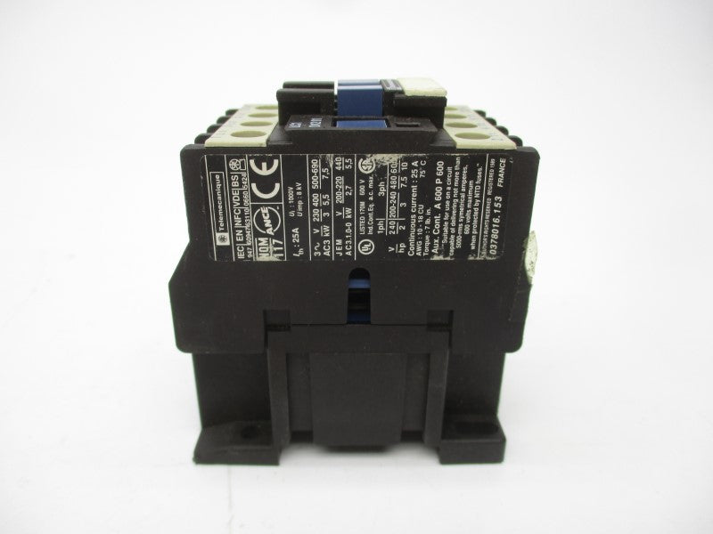 TELEMECANIQUE LC1D1201G6 120V (AS PICTURED) UNMP