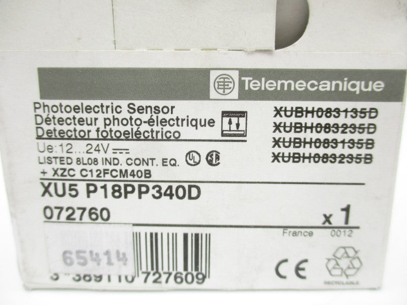 TELEMECANIQUE XU5P18PP340D 12-24V NSMP