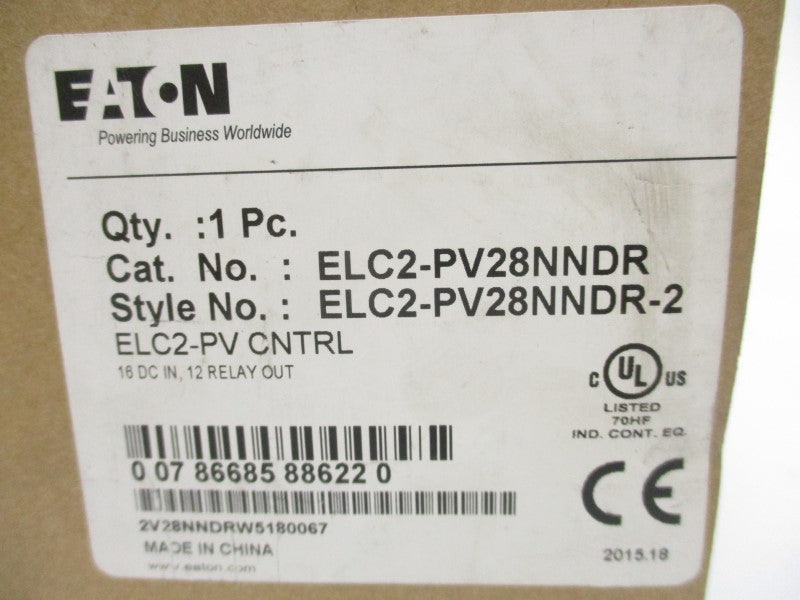 EATON ELC2-PV28NNDR-2 ELC2-PV 250VAC 1.5A NSMP