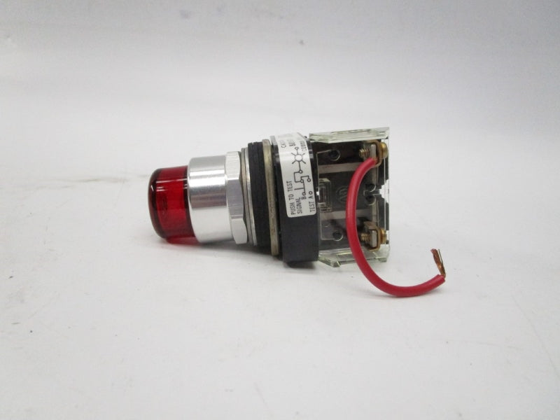 ALLEN BRADLEY 800T-QT24R SER. N 24VAC (BK/YL) (AS PICTURED) NSMP