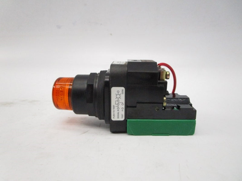 ALLEN BRADLEY 800H-PRT16AAP SER. F 120V (BK/YL) NSMP