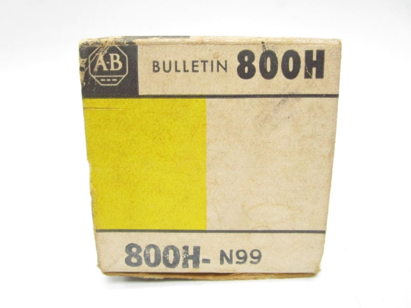 ALLEN BRADLEY 800H-N99 (BK/YL) NSMP