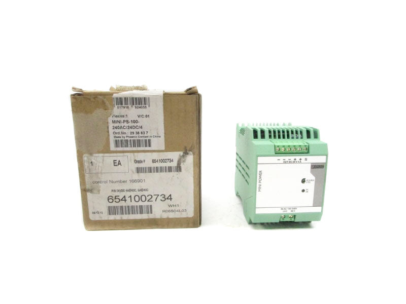 PHOENIX CONTACT MINI-PS-100-240AC/24DC/4 2938837 100-240V NSMP