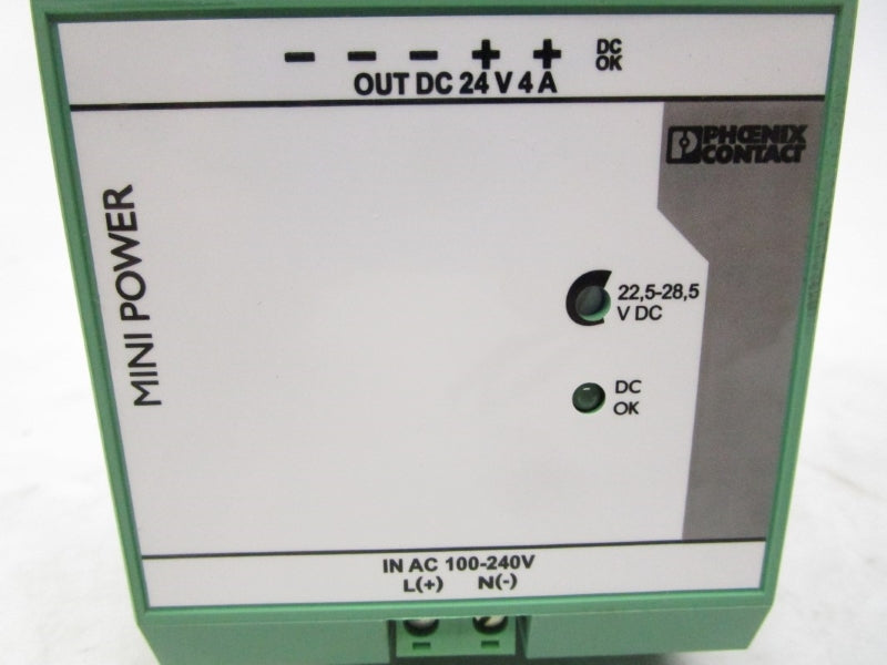 PHOENIX CONTACT MINI-PS-100-240AC/24DC/4 2938837 100-240V NSMP