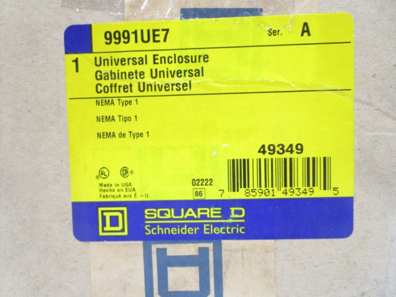 SQUARE D 9991UE7 SER. A NSMP