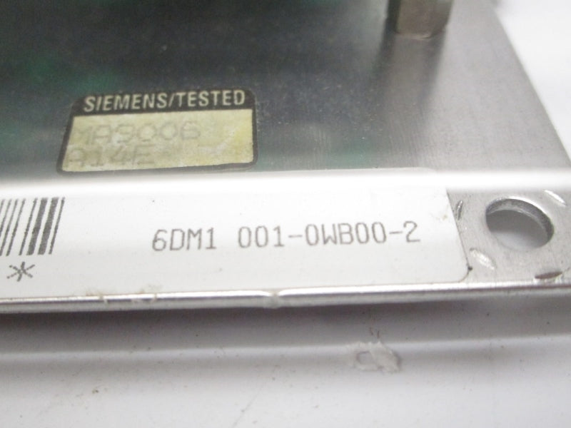SIEMENS 6DM1001-0WB00-2 UNMP