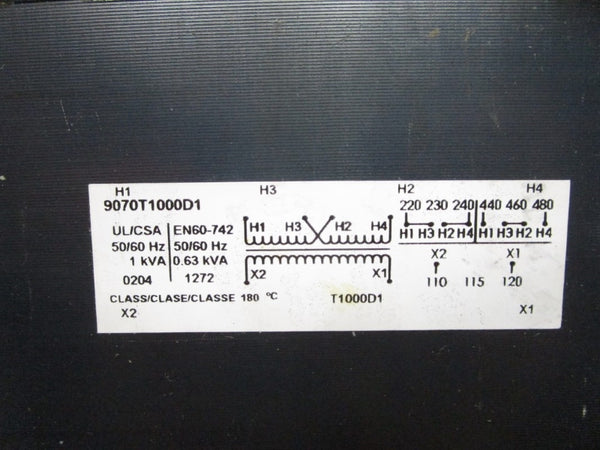 SQUARE D 9070T1000D1 480V NSMP