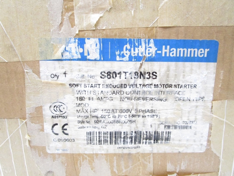 CUTLER HAMMER S801T24N3S 92EA10019H0005H 600VAC 240A NSMP