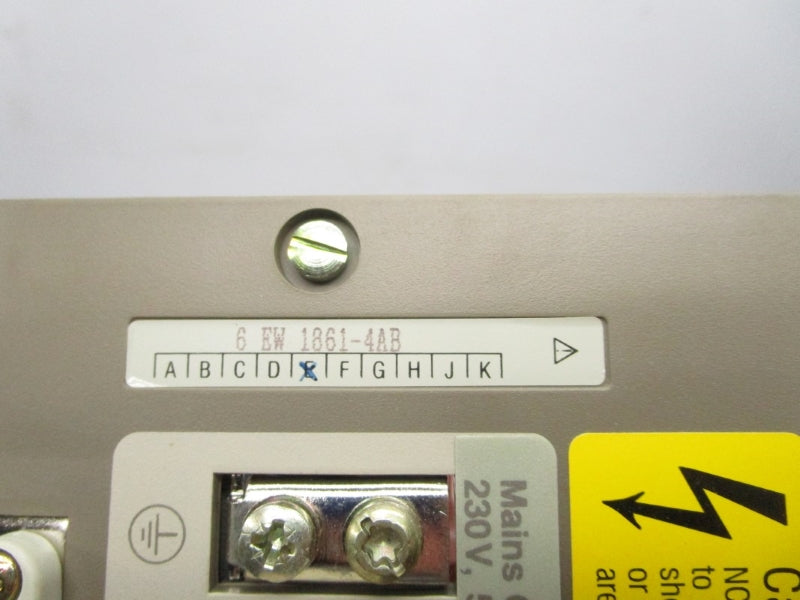 SIEMENS 6EW1861-4AB 230V NSMP