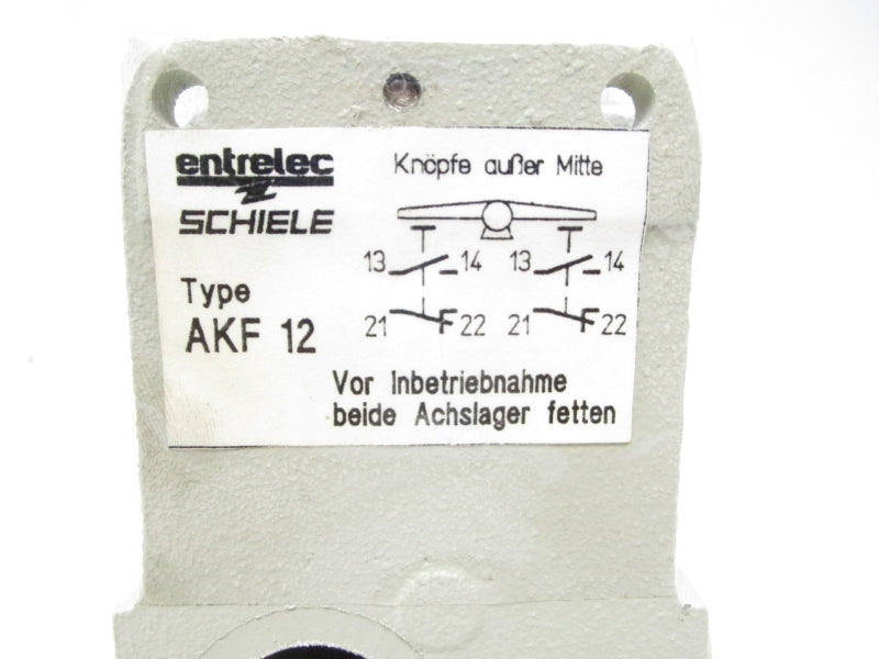 ENTRELEC SCHIELE AKF12 NSMP