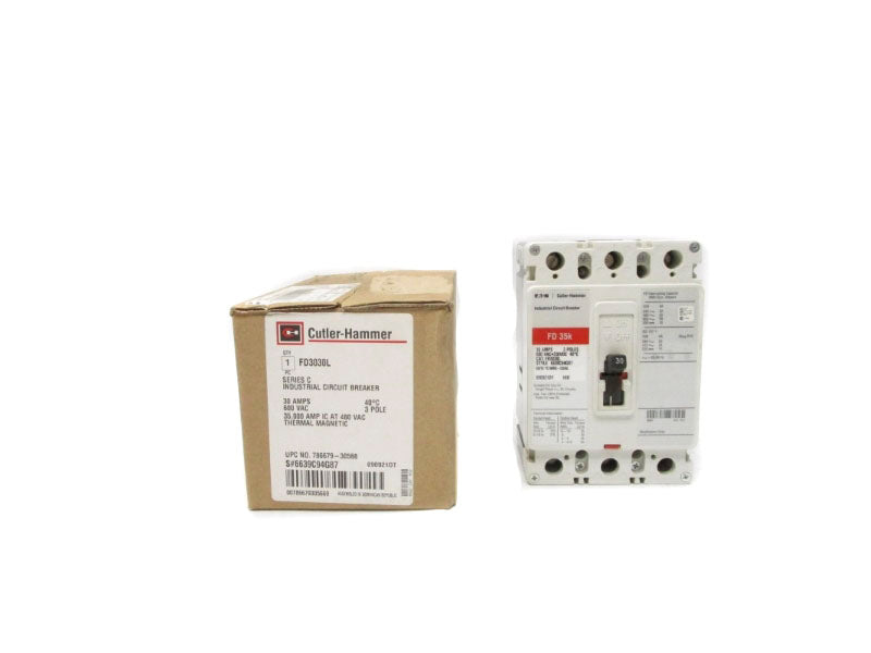 CUTLER HAMMER FD3030L SER. C 600VAC 30A NSMP