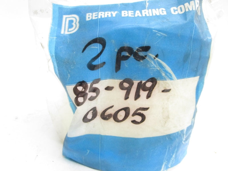 BERRY BEARING COMPANY 85-919-0605 (PKG OF 2) NSMP