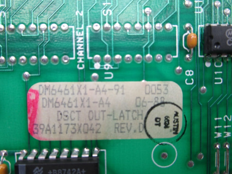 EMERSON DM6461X1-A4 39A1173X042 REV. D UNMP