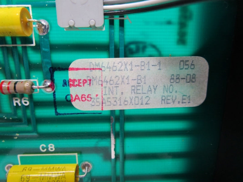 EMERSON DM6462X1-B1 35A5316X012 REV. E1 NSNP