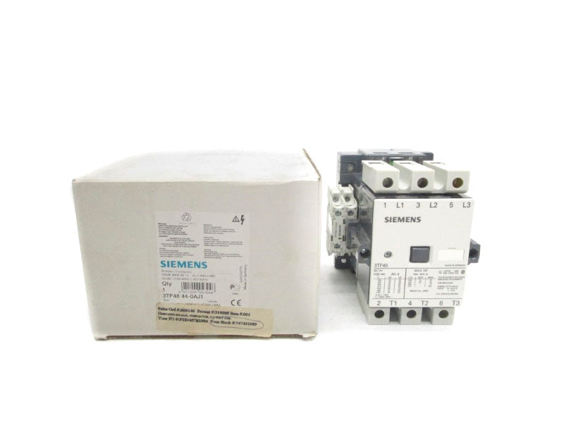 SIEMENS 3TF4844-0AJ1 96/115V 100A NSMP