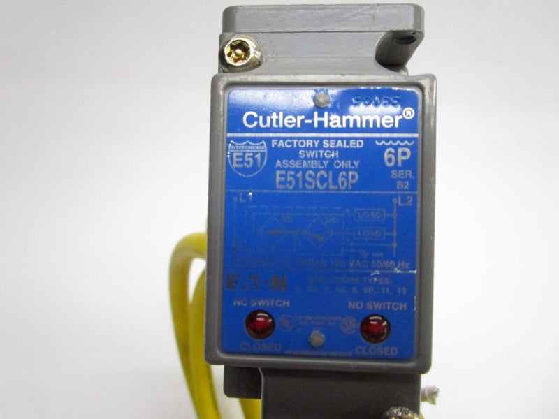 CUTLER HAMMER E51SCL6P SER. B2 120VAC 1A UNMP