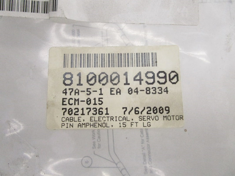 CONNECTOR CABLE ECM-015 NSMP