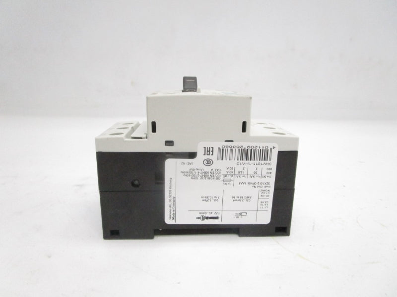 SIEMENS 3RV1011-1HA10 690V 5.5-8A NSMP