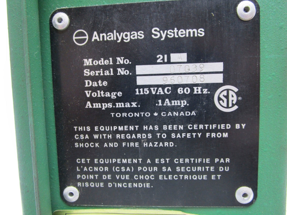 MANNING SYSTEMS 21-A UNMP