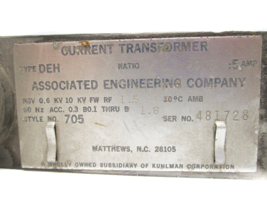 MATTHEWS DEH TYPE 705 UNMP