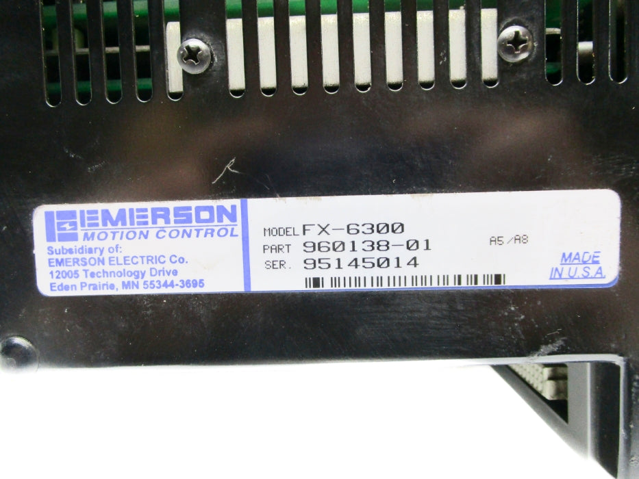 EMERSON FX-6300 UNMP