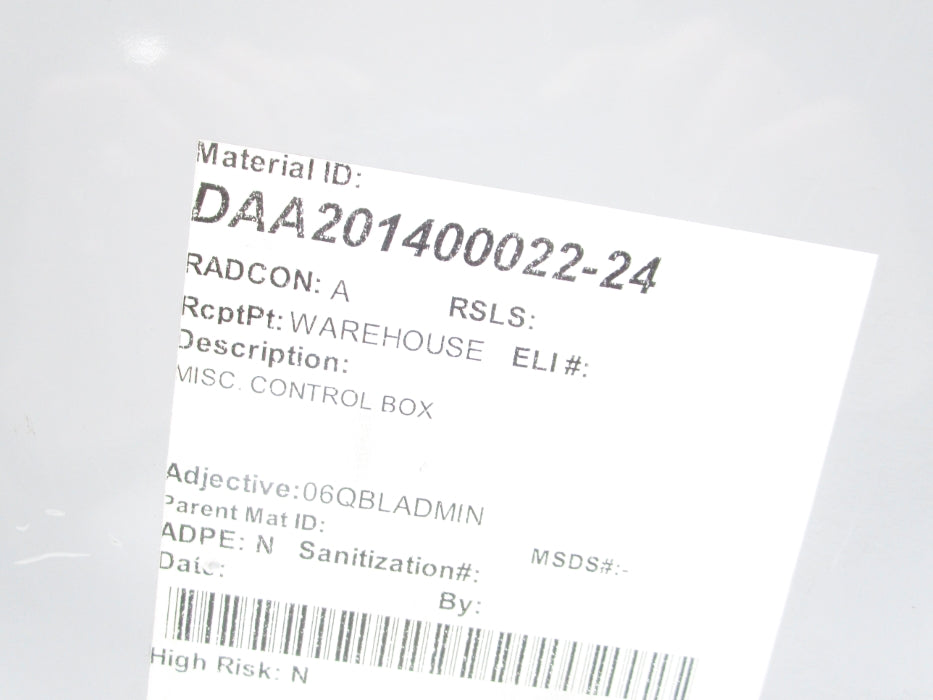 CONTROLLER DAA201400022-24 UNMP
