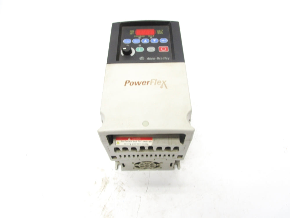 ALLEN BRADLEY 22A-D6P0N104 SER. A F/W 5.01 342-528VAC 7.5A UNMP