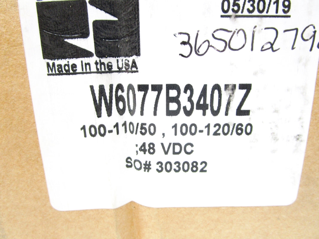 ROSS W6077B3407Z 120VAC NSFS