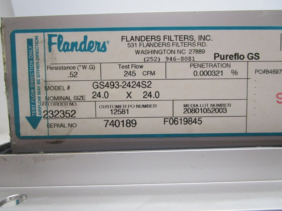 FLANDERS GS493-2424S2 NSNP